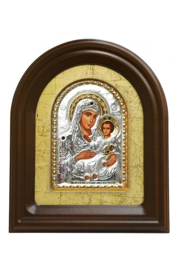 Икона Божья Матерь Иерусалимская в киоте 34*28,5 см см арт ДВ-119