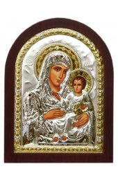 Икона Божья Матерь Вифлеемская в серебряном окладе арт ДВ-131