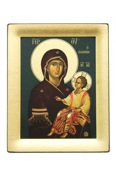 Икона Божья Матерь Иверская копия афонской, арт ДВ-147