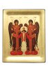 Икона Архангелы Михаил и Гавриил копия афонской, арт ДВ-151