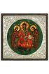 Икона Деисус писаная, арт ДВ-154