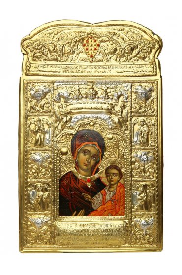 Икона Божьей Матери Сумела писаная, арт ДВ-159