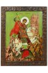 Икона Георгий Победоносец писаная, арт ДВ-172