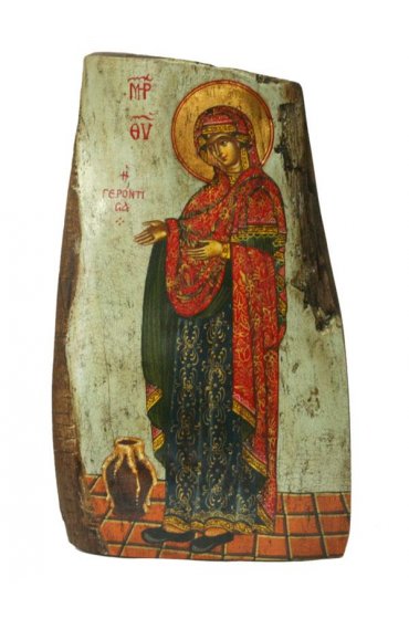 Икона Божья Матерь Геронтисса писаная, арт ДВ-174