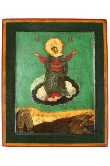 Икона Божья Матерь Спорительница Хлебов писаная, арт ДВ-184