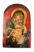 Икона Божья Матерь Взыграние младенца писаная, арт ДВ-217