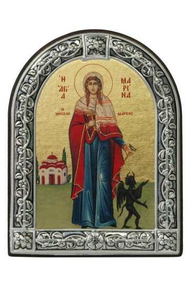 Икона Марина Святая, арт ДВ-246