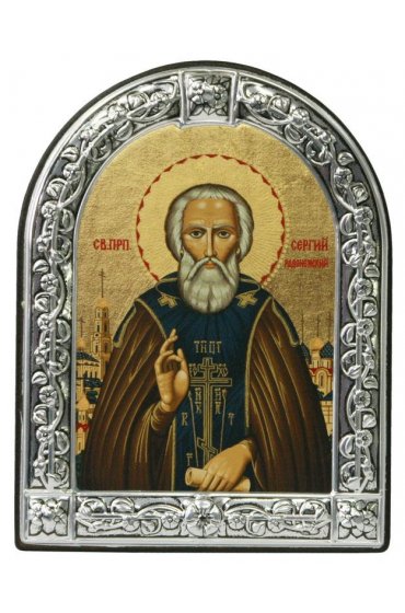 Икона Сергий Радонежский, арт ДВ-253