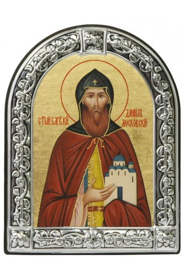 Икона Даниил Московский, арт ДВ-282