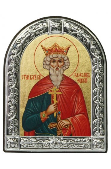 Икона Вячеслав Чешский, арт ДВ-283