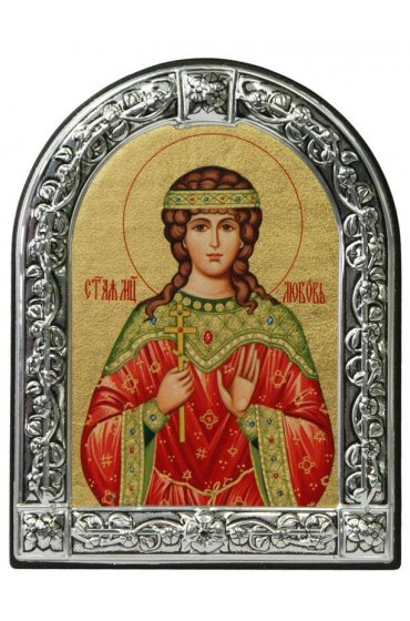 Икона Любовь Мученица, арт ДВ-284