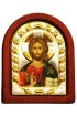 Икона Спаситель Премудрый 7*6 см, арт ДВ-296