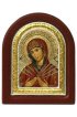 Икона Божья Матерь Семистрельная 7*6 см, арт ДВ-302