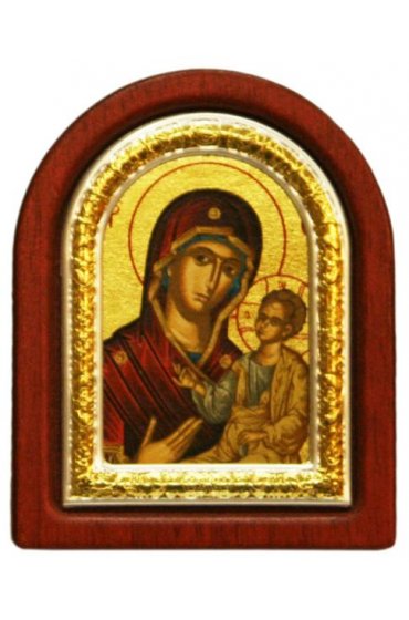 Икона Божья Матерь Одигитрия 7*6 см, арт ДВ-305