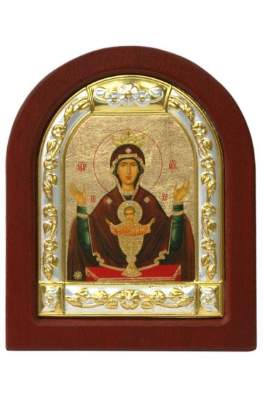 Икона Божья Матерь Неупиваемая Чаша 11*9 см, арт ДВ-316