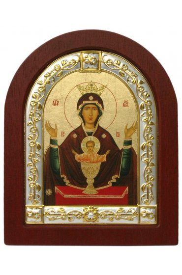 Икона Божья Матерь Неупиваемая Чаша 16*13 см, арт ДВ-318