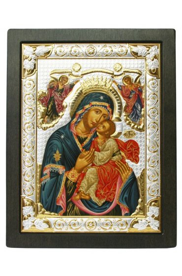 Икона Божья Матерь Сладкое Лобзание 32*24 см, арт ДВ-330