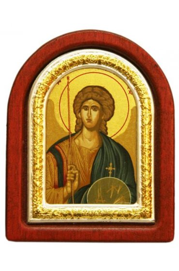Икона Архангел Михаил 7*6 см, арт ДВ-335