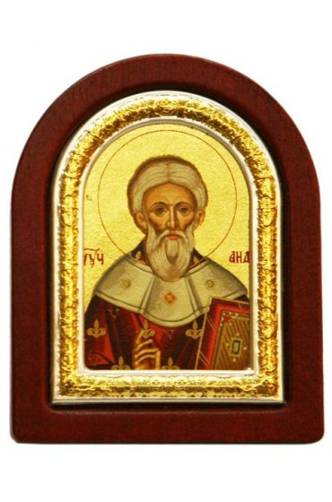 Икона Андрей Первозванный 7*6 см, арт ДВ-341