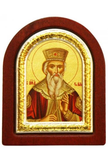 Икона Великий Князь Владимир 7*6 см, арт ДВ-348