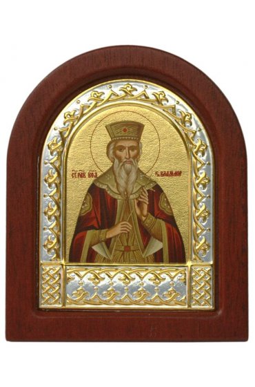 Икона Великий Князь Владимир 11*9 см, арт ДВ-349