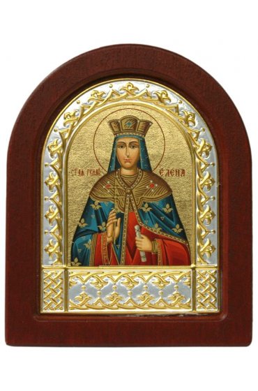 Икона Елена Равноапостольная 11*9 см, арт ДВ-358