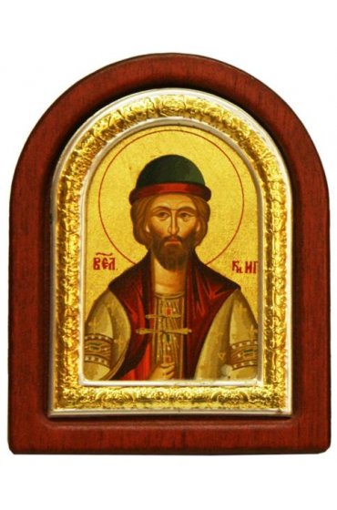 Икона Игорь Черниговский 7*6 см, арт ДВ-362