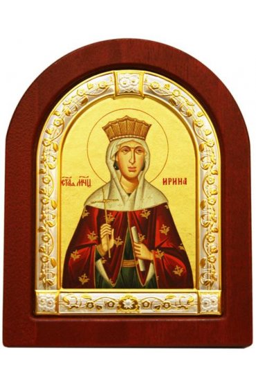 Икона Ирина Великомученица 11*9 см, арт ДВ-365