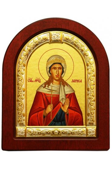 Икона Лариса Готфская 11*9 см, арт ДВ-369
