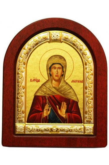 Икона Марина Святая 11*9 см, арт ДВ-376