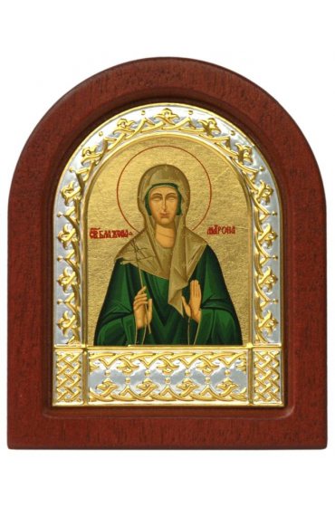 Икона Матрона Московская Блаженная 11*9 см, арт ДВ-378