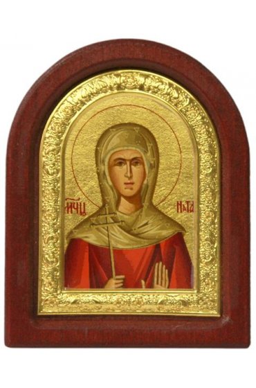 Икона Наталия Мученица 7*6 см, арт ДВ-379