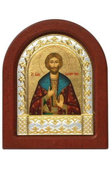 Икона Олег Брянский 11*9 см, арт ДВ-385