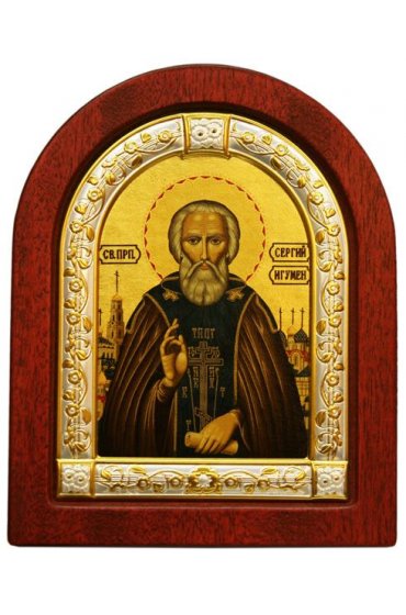 Икона Сергий Радонежский 32*24 см, арт ДВ-394