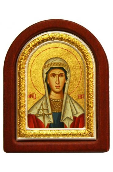 Икона Татьяна Мученица 7*6 см арт ДВ-398