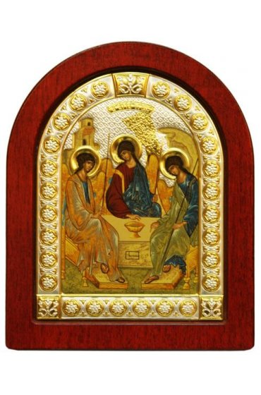 Икона Святая Троица 16*13 см, арт ДВ-403