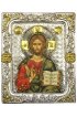 Икона Спаситель Премудрый в серебряном окладе, арт ДВ-414