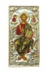 Икона Спас на престоле в серебряном окладе, арт ДВ-420-1