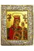 Икона Божья Матерь Неувядаемый Цвет в серебряном окладе, арт ДВ-440
