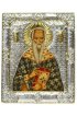 Икона Харлампий в серебряном окладе, арт ДВ-465