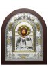 Икона Господь Вседержитель в серебряном окладе, арт ДВ-470-1