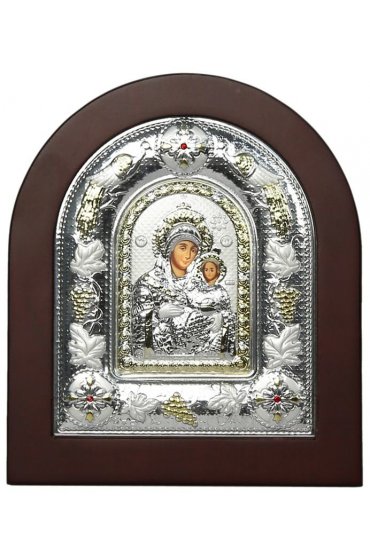 Икона Божья Матерь Вифлеемская в серебряном окладе, арт ДВ-477