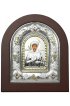 Икона Матрона Московская Блаженная в серебряном окладе, арт ДВ-487