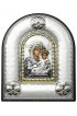 Икона Божья Матерь Иерусалимская в серебряном окладе, арт ДВ-500