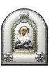 Икона Матрона Святая Блаженная в серебряном окладе, арт ДВ-505