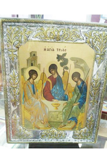 Икона Троица Ветхозаветная 33*25 см арт ДВ-554