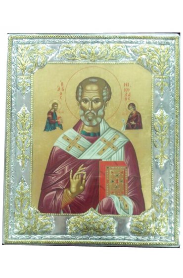 Икона Николай Чудотворец 33*25 см арт ДВ-555