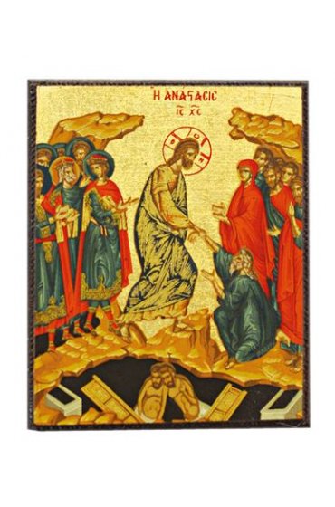 Икона Сошествие во Ад на магните арт ДВМ-026