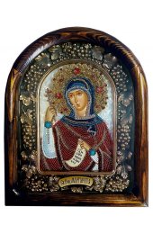 Икона Марина (Маргарита) Антиохийская из бисера, арт ДИ-647
