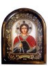 Икона Георгий Победоносец из бисера, арт ДИ-616